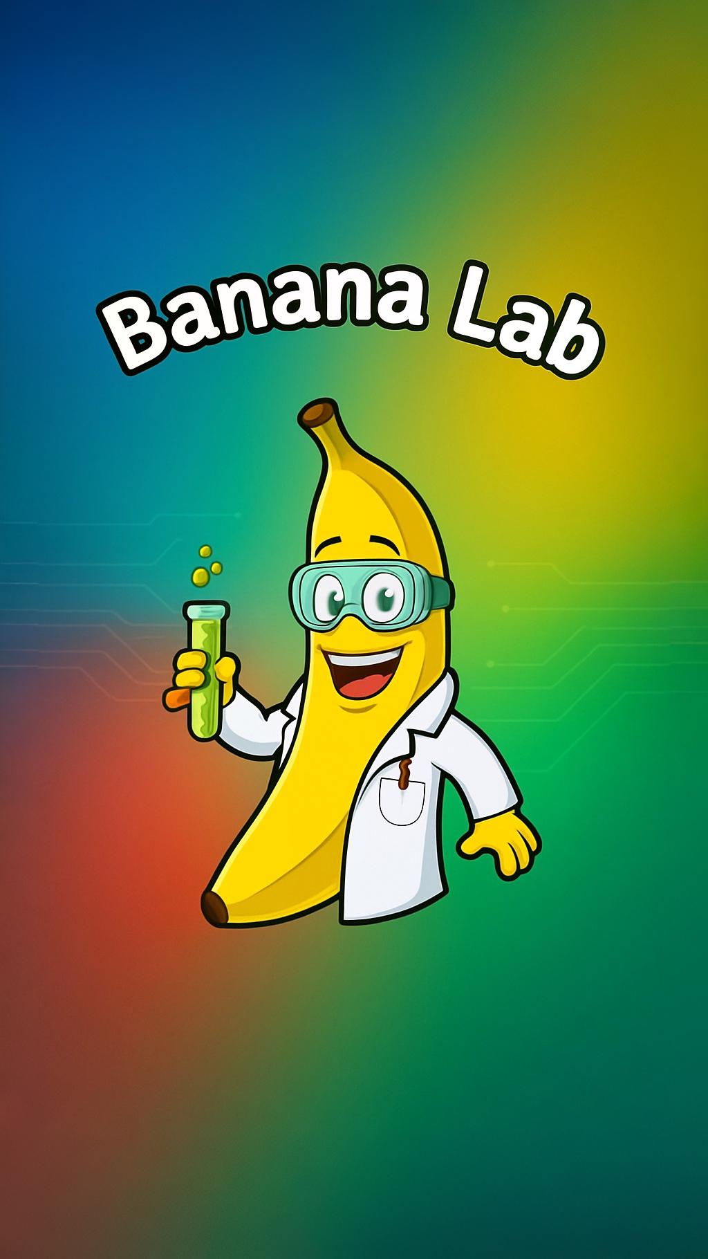 Banana Lab App Splash Screen